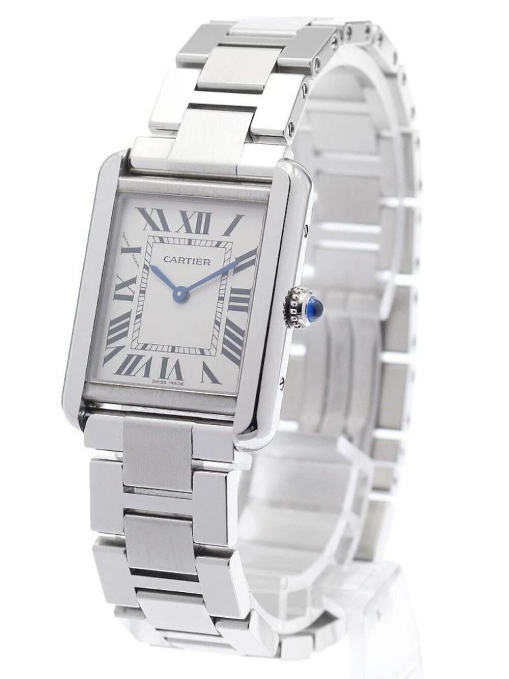 CARTIER Tank solo SM W5200013 Silver Dial Quartz Ladies Watch_953438 - Picture 3 of 7
